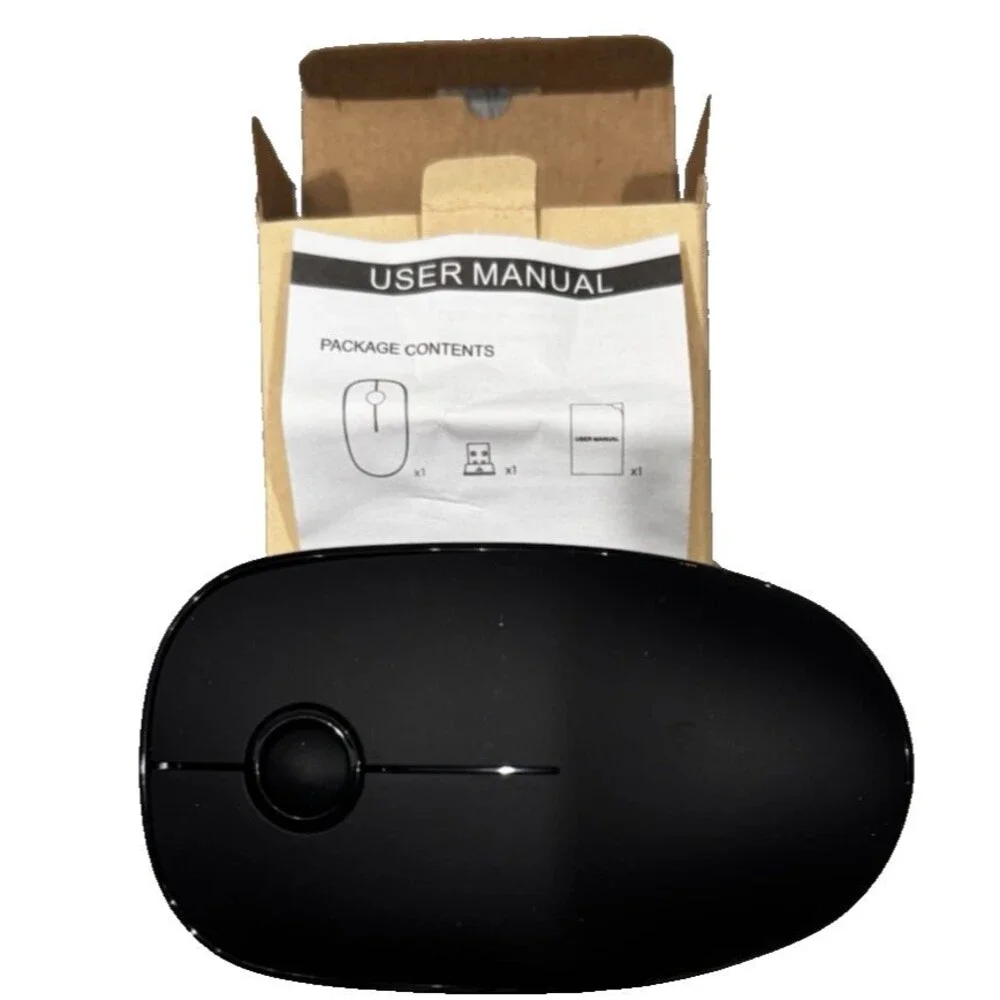 V8 Wireless Mouse 2.4G Slim Cordless Mice Optical Scroll PC Laptop Mac